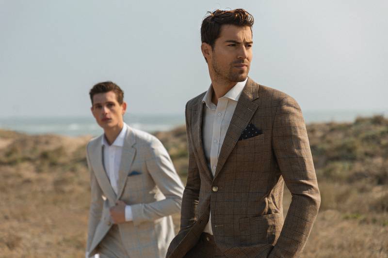 linen suits - perfect summer suits