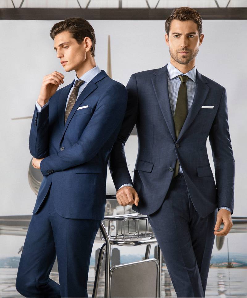Navy Blue Suits for men  Shop Navy Suits - Hockerty